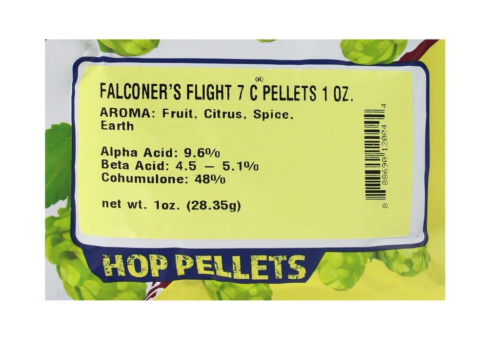 Falconer's Flight 7 C's Pellet Hops 1 oz.