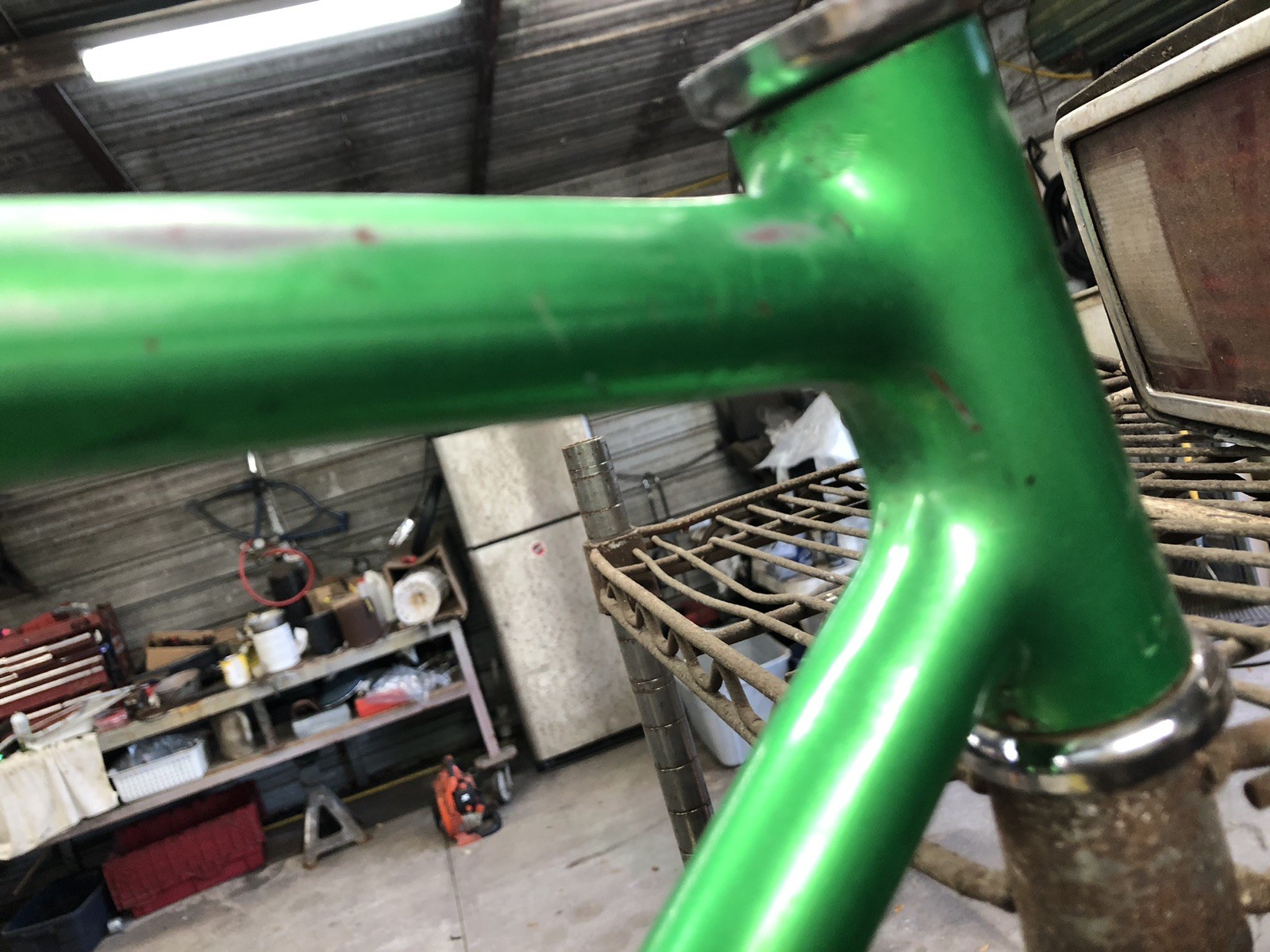 1979 Schwinn 20 inch Coaster frame stingray cantilever Lime Green