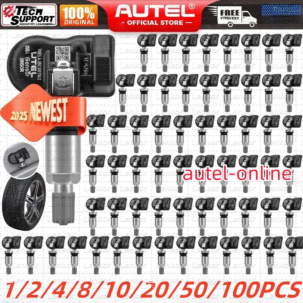 Autel MX-Sensor 315MHz & 433MHz Programmable TPMS Universal Tire Pressure Sensor