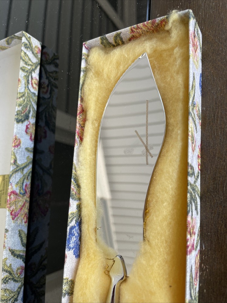 Cake Server Pie Server With Blue Agate Handle New