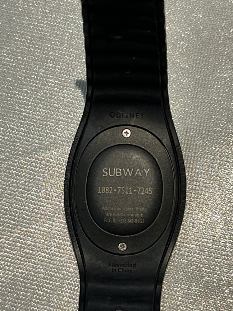 Used Disney Magic Band 2.0