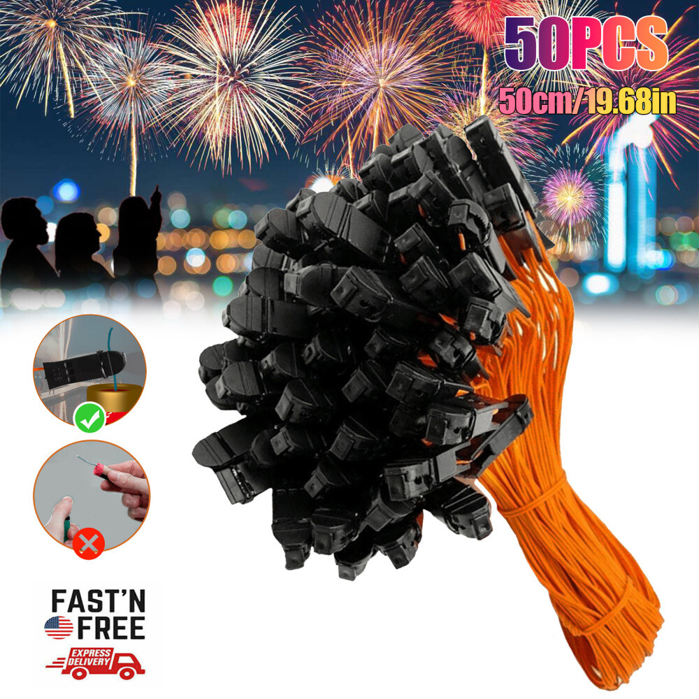 50Pcs/lot 19.68in Electric Connecting Wire System Igniter for Stage Celebration