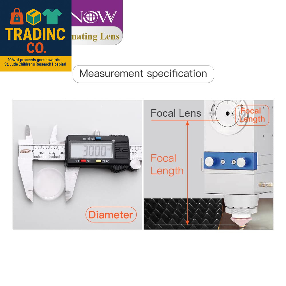 Precitec Procutter 6/8/12/15/20/30KW Laser Focusing Lens Collimating Lens Dia.37