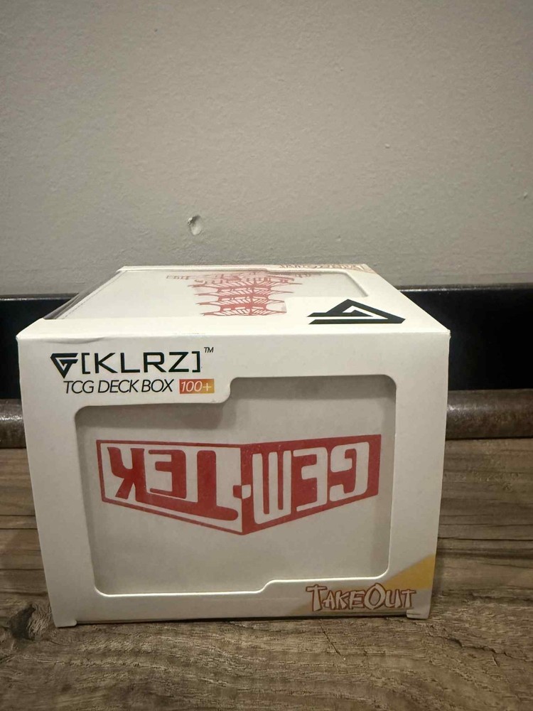 Gem Accessories Takeout Dektech Deckbox Brand New Unopen
