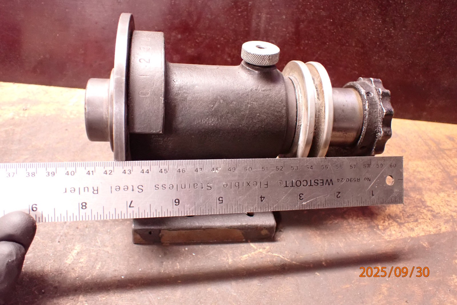 OLDER NIKKEN KOSAKUSHO MADE IN JAPAN 5C COLLET SPIN FIXTURE SPIN-DEX MACHINIST