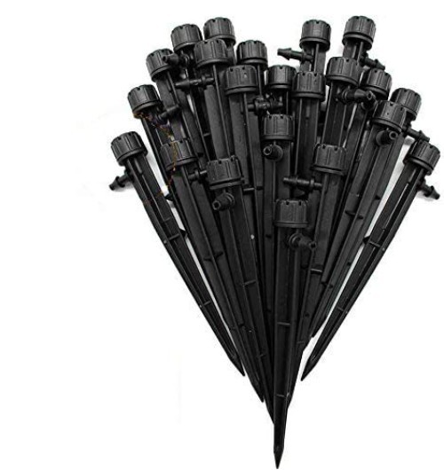 Efficient Drip Irrigation System - 50 Adjustable Emitters for Garden Health