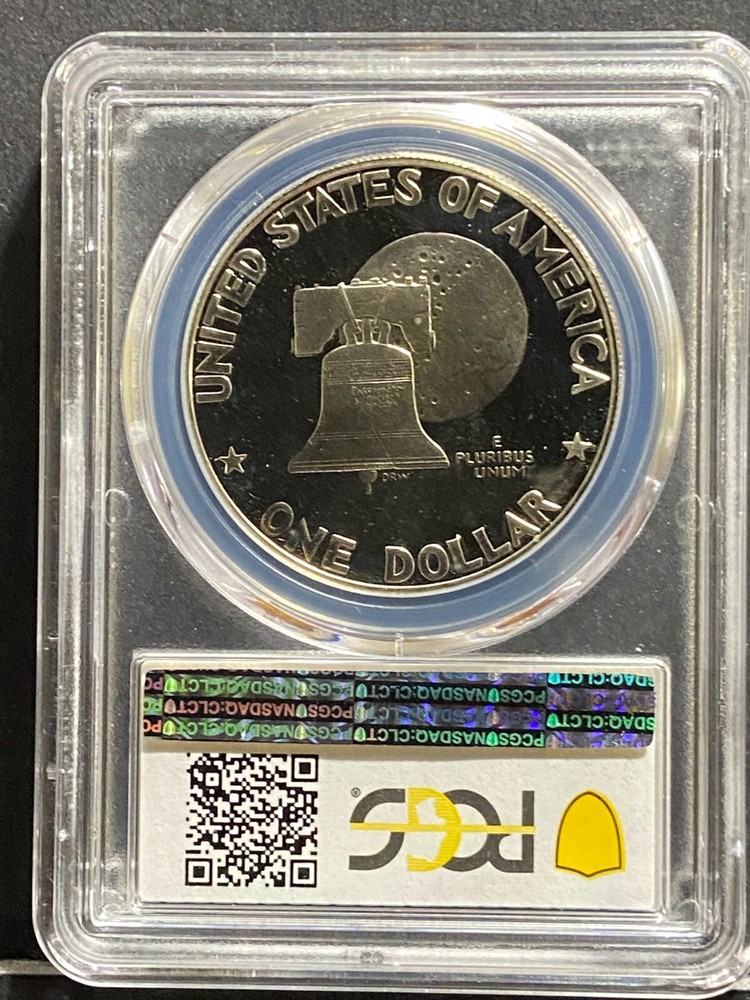 1976-S Eisenhower IKE Silver Dollar PCGS PR69DCAM Bicentennial Proof (453)