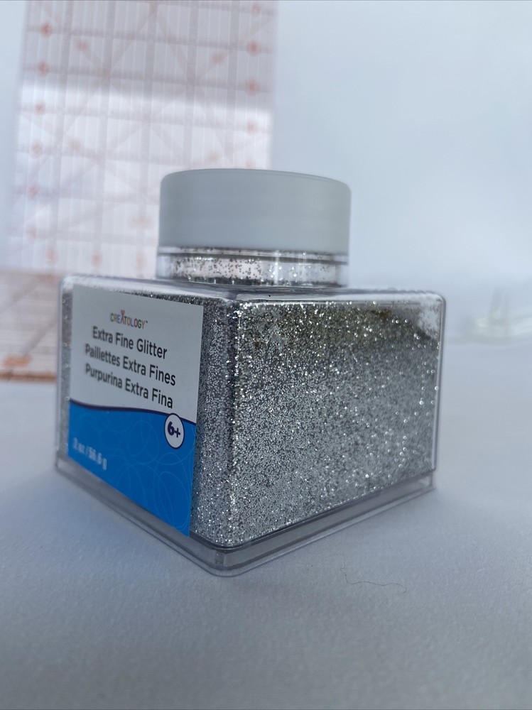Creatology 2 oz. Extra Fine Glitter • SILVER