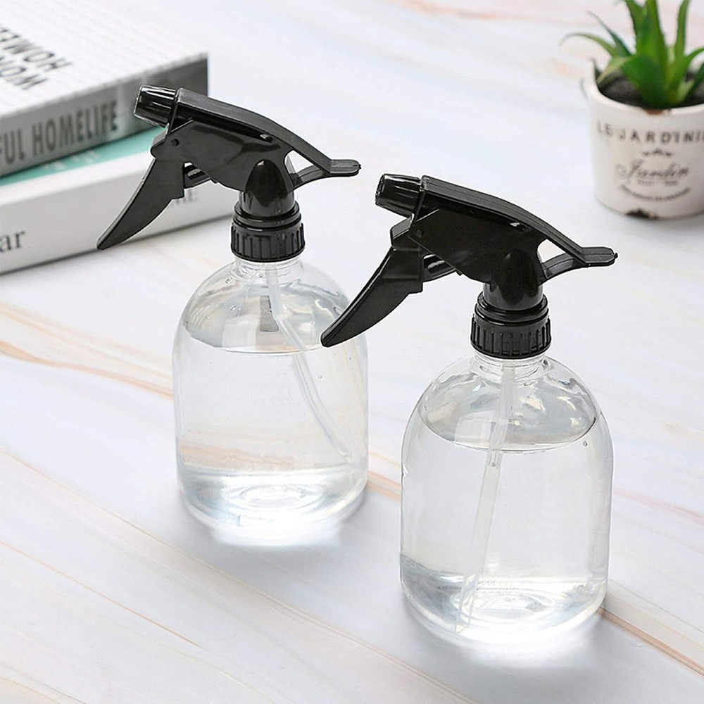 *FACTORY SECONDS!* 6X! 16oz Clear Plastic Adjustable Trigger Spray Bottles