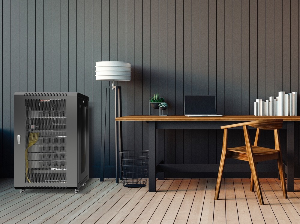 15U Sysracks Wall Mount IT Data Network Server Rack Cabinet Enclosure 24" Depth