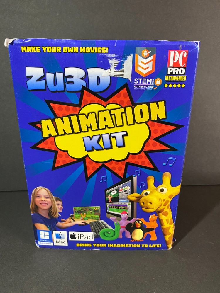 Zu3D Complete Stop Motion Animation Software Kit, Windows Mac OS X iPad & iOS