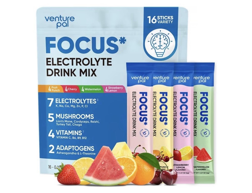Focus Electrolyte Drink Mix 16 Variety