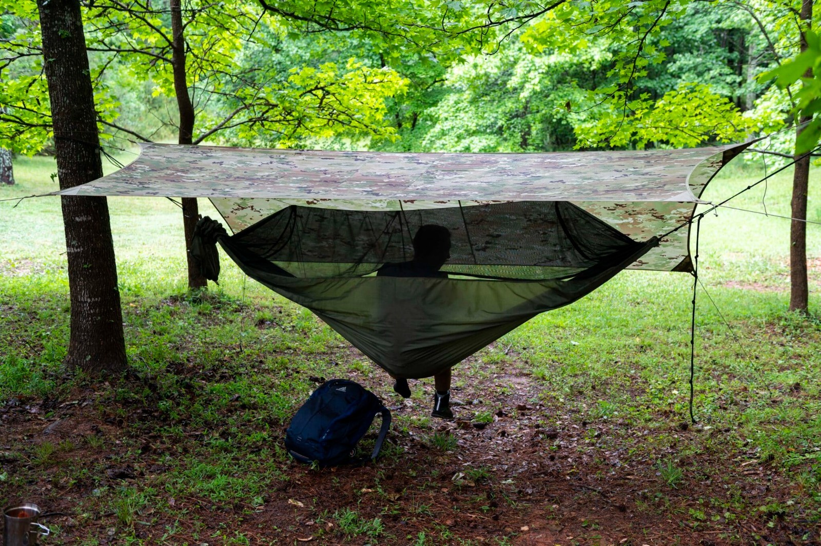 Litefighter Recon 1 Jungle Hammock & Waterproof Tarp OCP New Complete System
