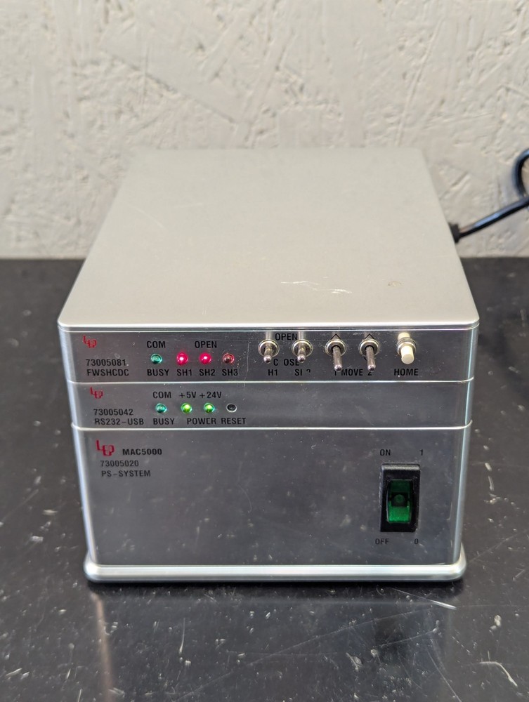 LUDL LEP MAC5000 73005020 Microscope Stage Controller & 73005081 73005042
