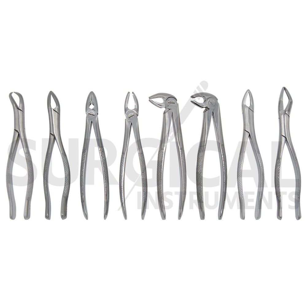 74 Pcs Oral Dental Extraction Surgery Extracting Elevators Forceps German Grade