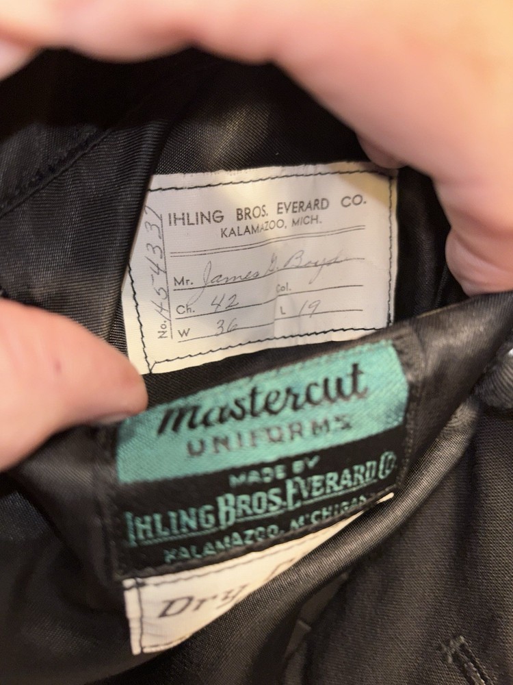 KNIGHTS TEMPLER WOOL COAT BELT AND INSIGNA