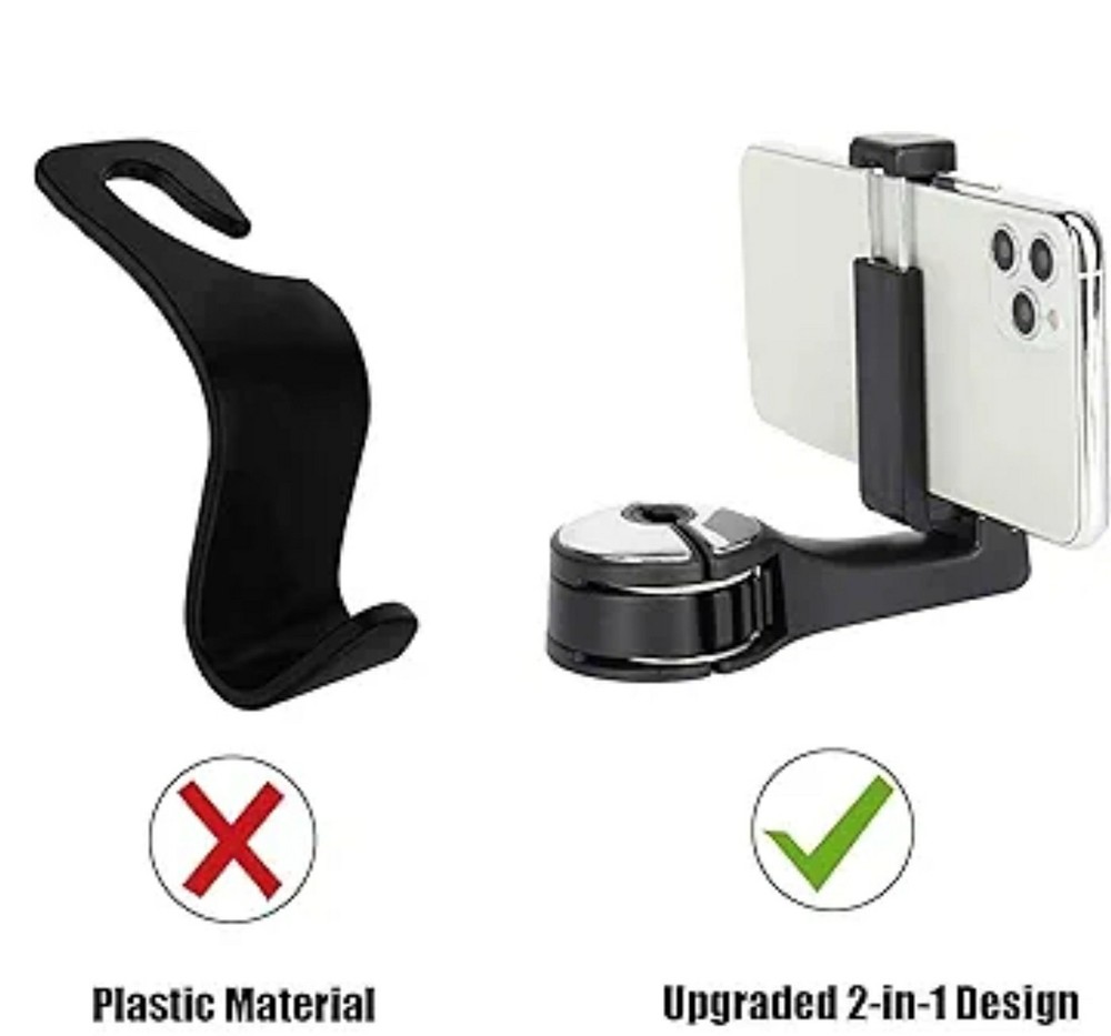 Car Headset Hidden Hook 2 Pack