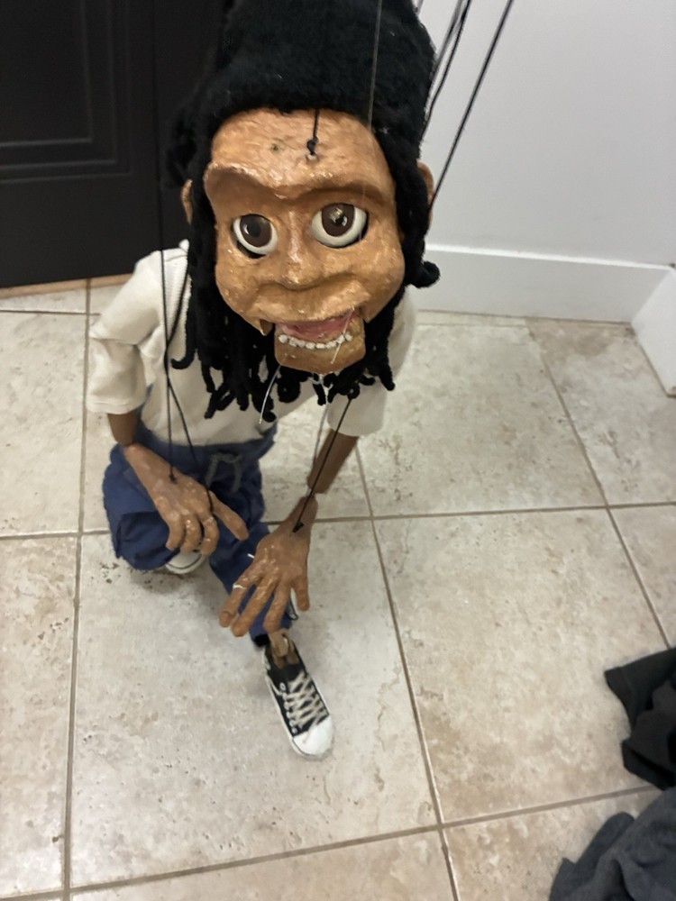 Vintage Pro Marionette Puppet 41” “Lance”