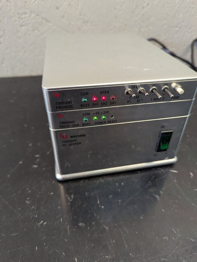 LUDL LEP MAC5000 73005020 Microscope Stage Controller & 73005081 73005042