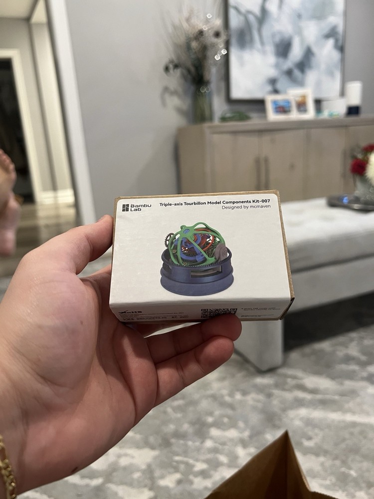 Bambu Lab 3 three axis tourbillon Model kit