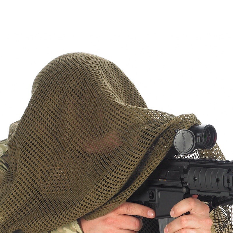 Sniper Veil Scrim Net Tactical Military Camouflage Scarf Wrap