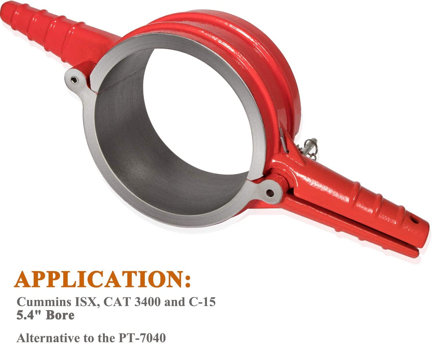 5.4" bore 7040 Piston Ring Compressor For Cummins Isx Caterpillar (cat) 3400 C15