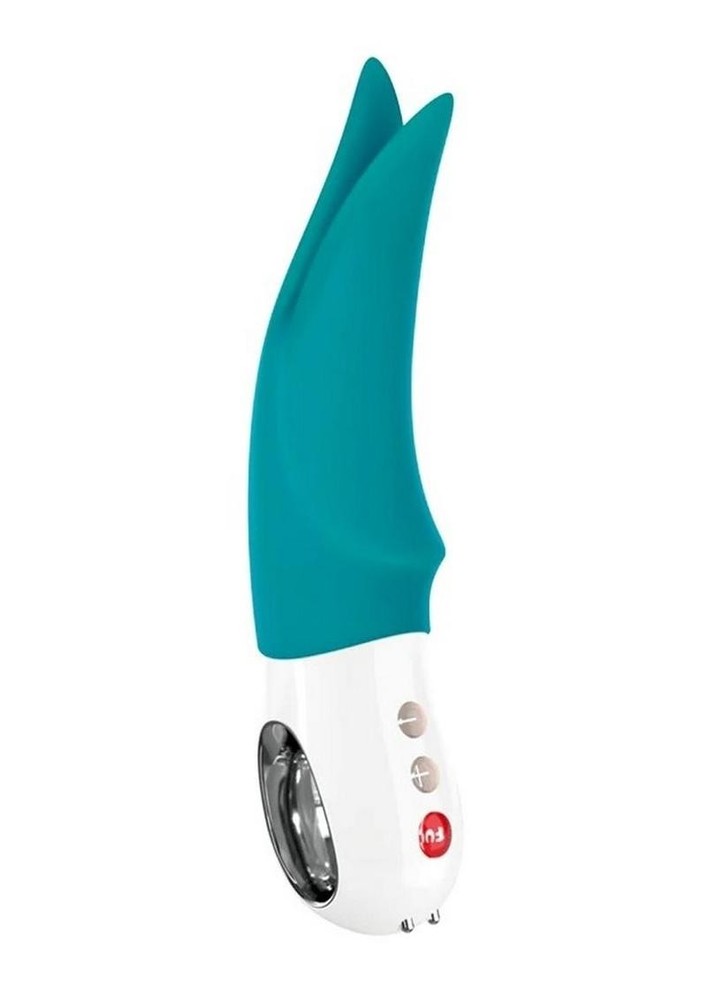 Volta Silicone Vibrator - Petrol Blue