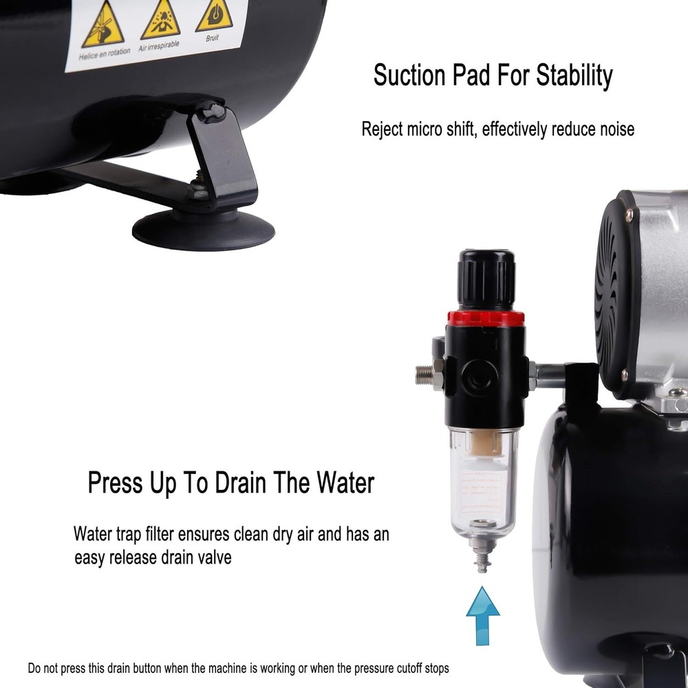Mini Compressor for Model Painting & Automotive Graphic=