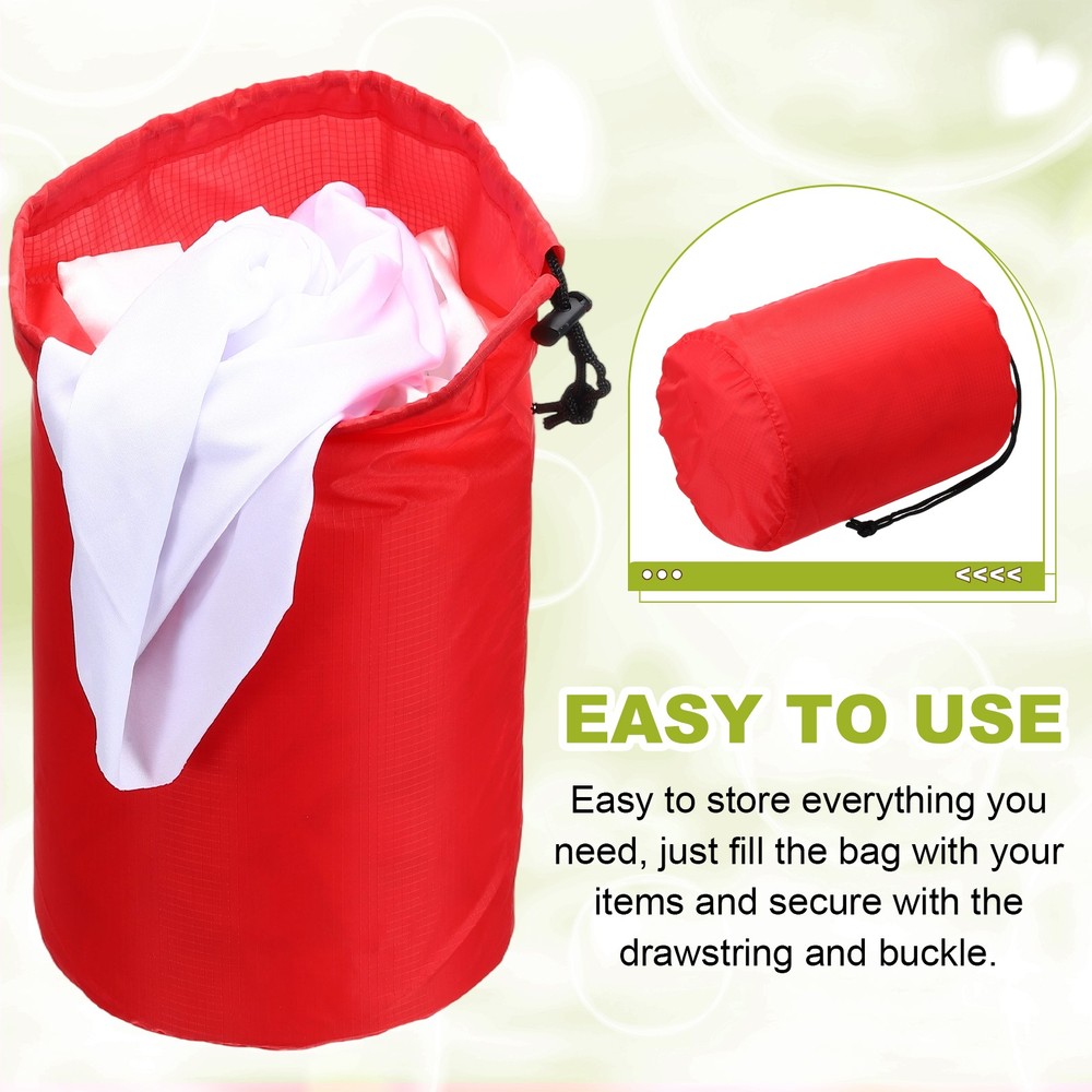 Drawstring Bag, Storage Bags, 4x8" & 2Pcs & Coffee