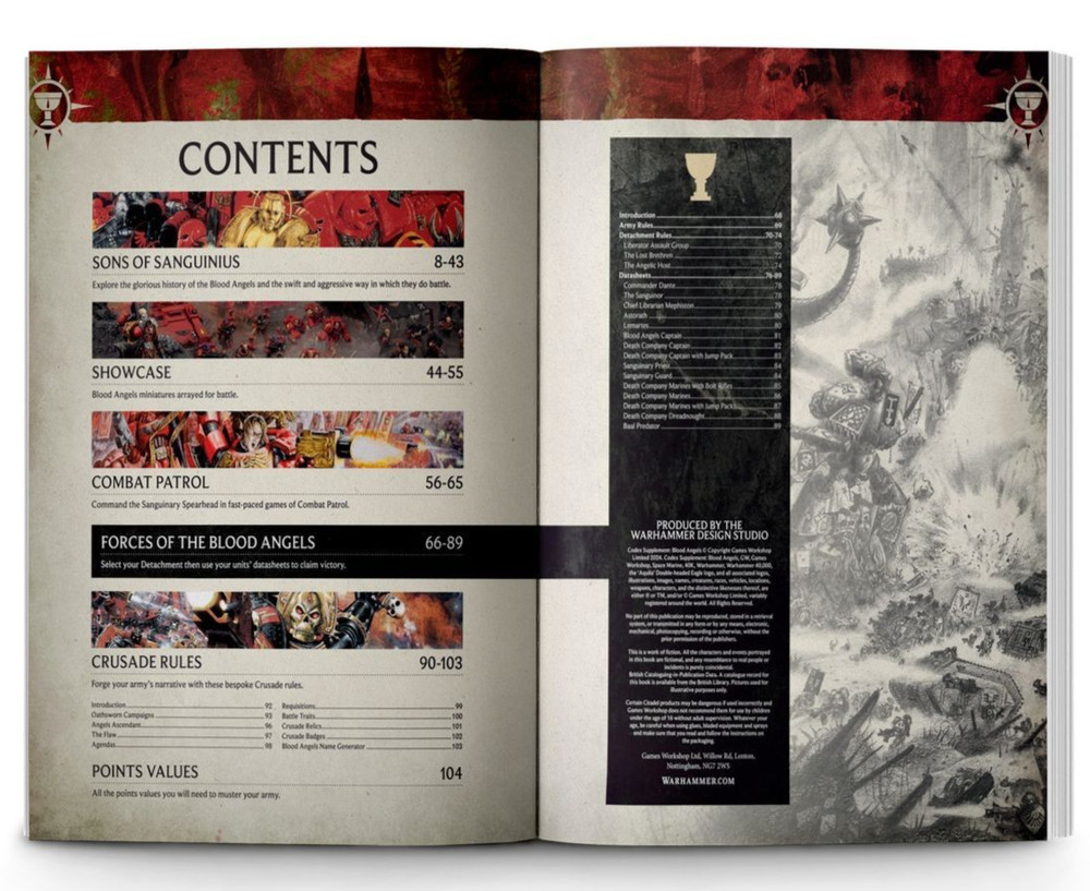 Warhammer 40K - Blood Angels Codex