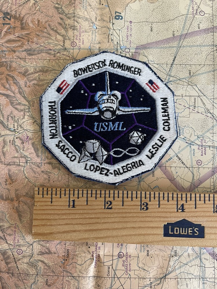 NASA USML Authentic Vintage Original Shuttle mission patch
