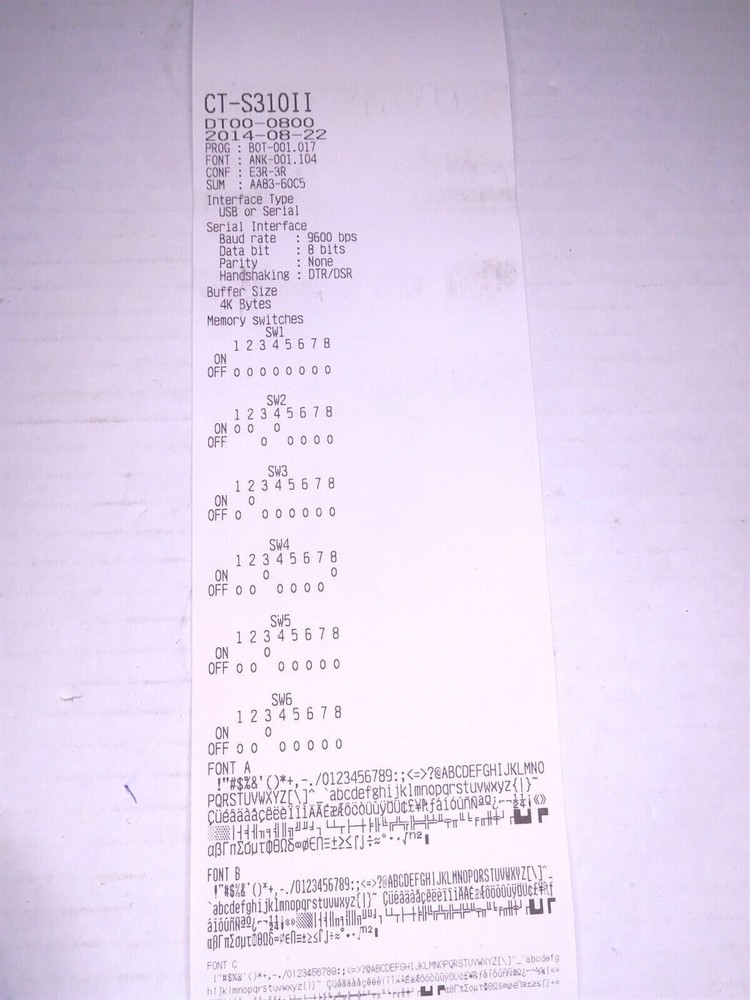 Partner RP-700 Mini High-Speed USB Receipt Printer (no ac adptr)(S14)