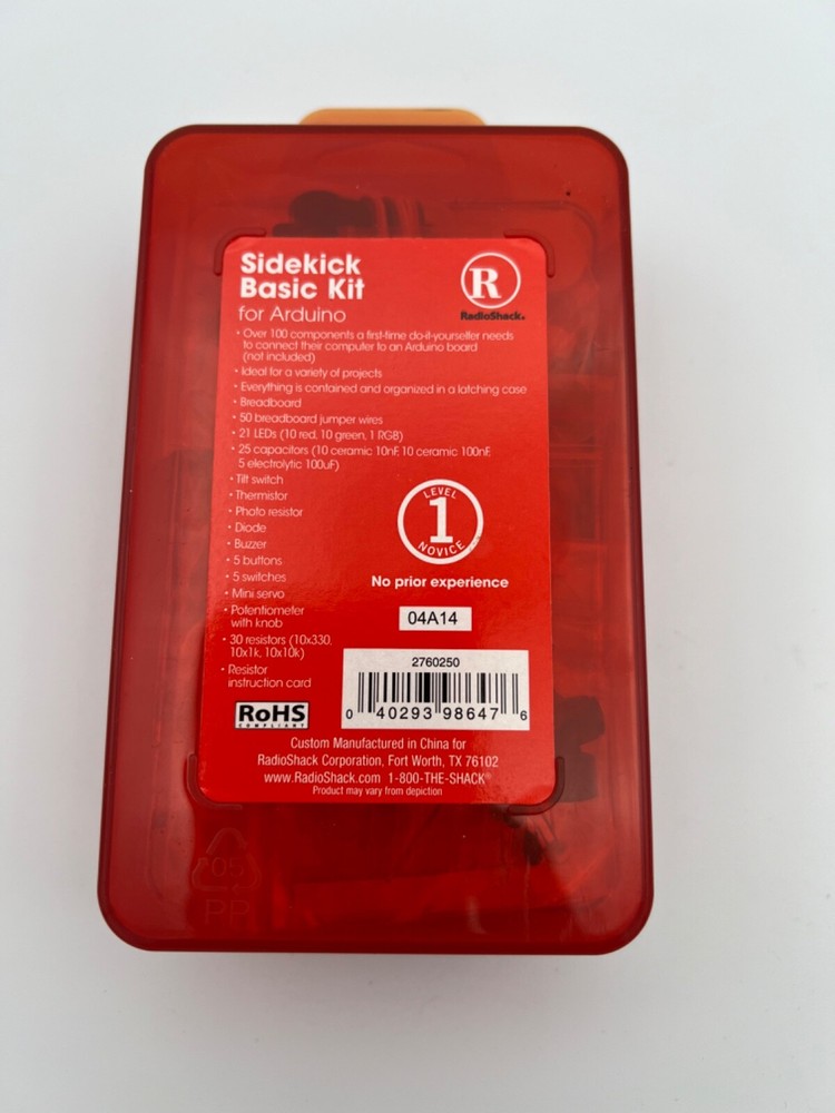 Sidekick Basic Kit for Arduino Radio Shack