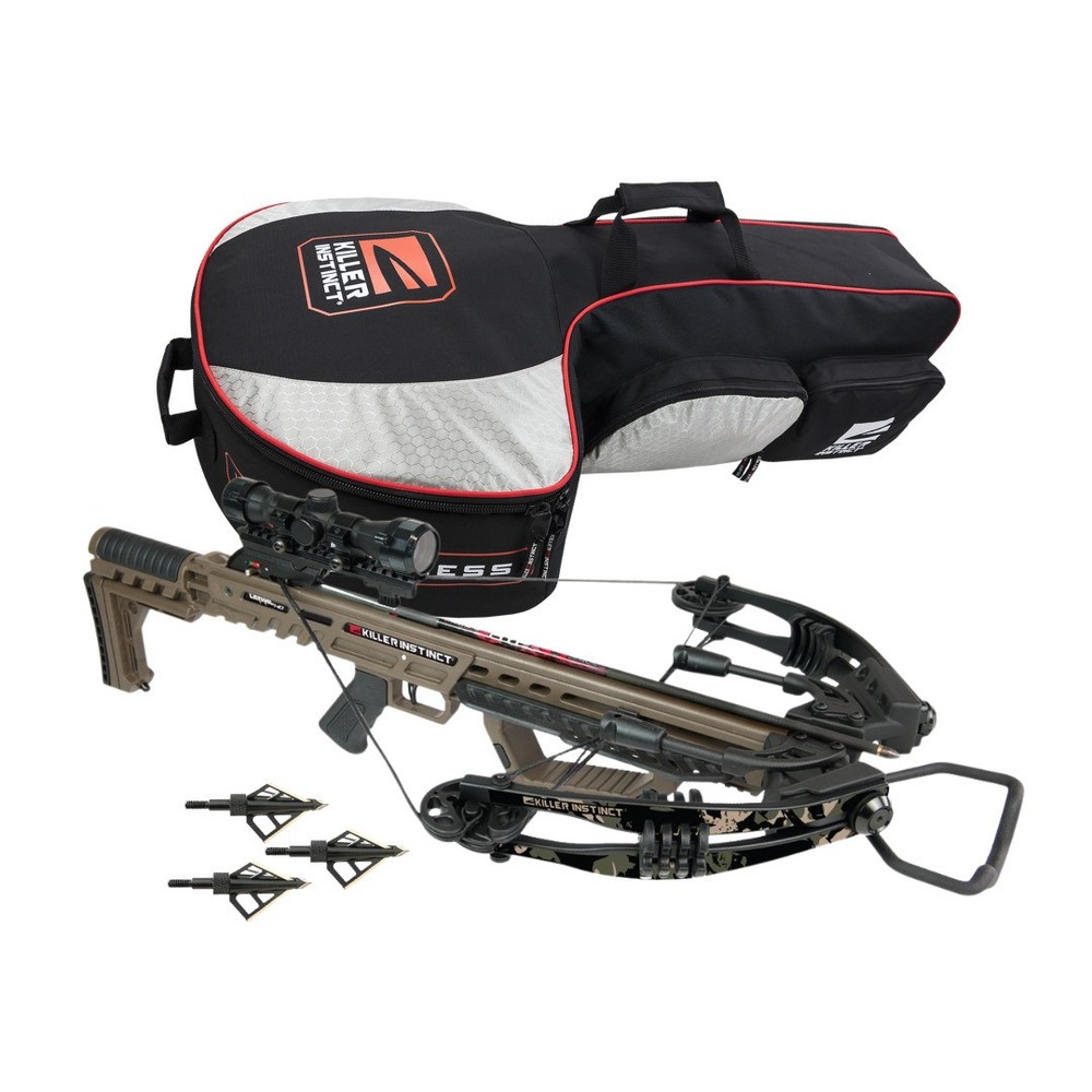 Killer Instinct Lethal HD405 Crossbow Bundle Hunting Weapon