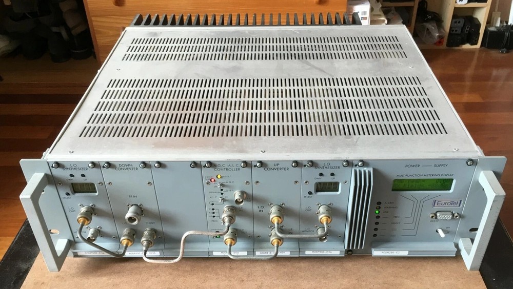 EUROTEL 20 WATT ANALOG 5 WATT DVB-T UHF REPEATER-TRANSMITTER TESTED