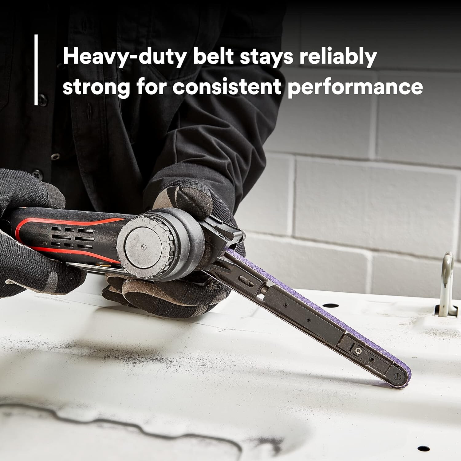 20PCS Purple 1/2" x 18" File Sanding Belts 40-320 Grit Sander Belts for Metal