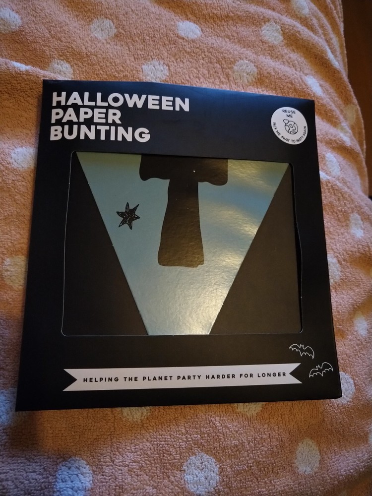 Halloween Paper Bunting 3m