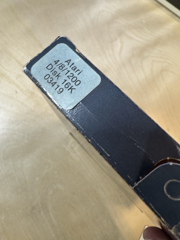 Hayden Software Sargon II Chess for Atari with Manual & Floppy Disk