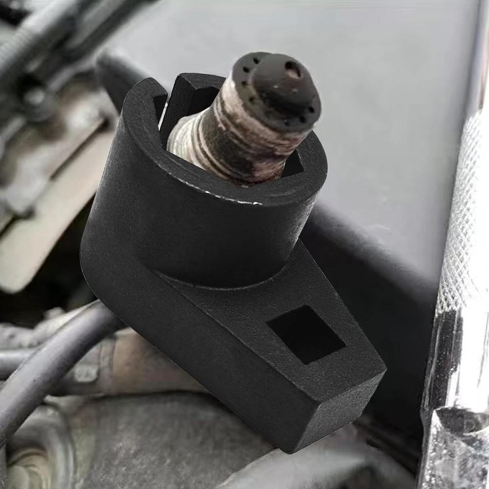 Offset Oxygen Sensor Socket, 3/8-Inch Drive, 7/8-Inch 22mm, Wire Gate Accesse...