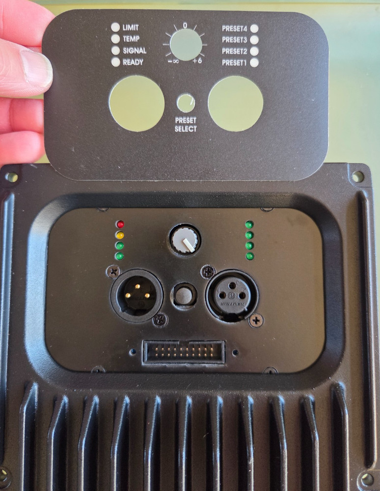 Powersoft DigiMod 2000HV - High output audio amplifier with heatsink & DSP