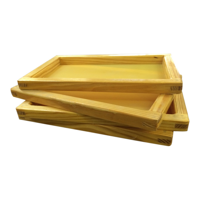 SILK SCREEN FRAME  (8X12") with high quality mesh 158 mesh, (6 pack)