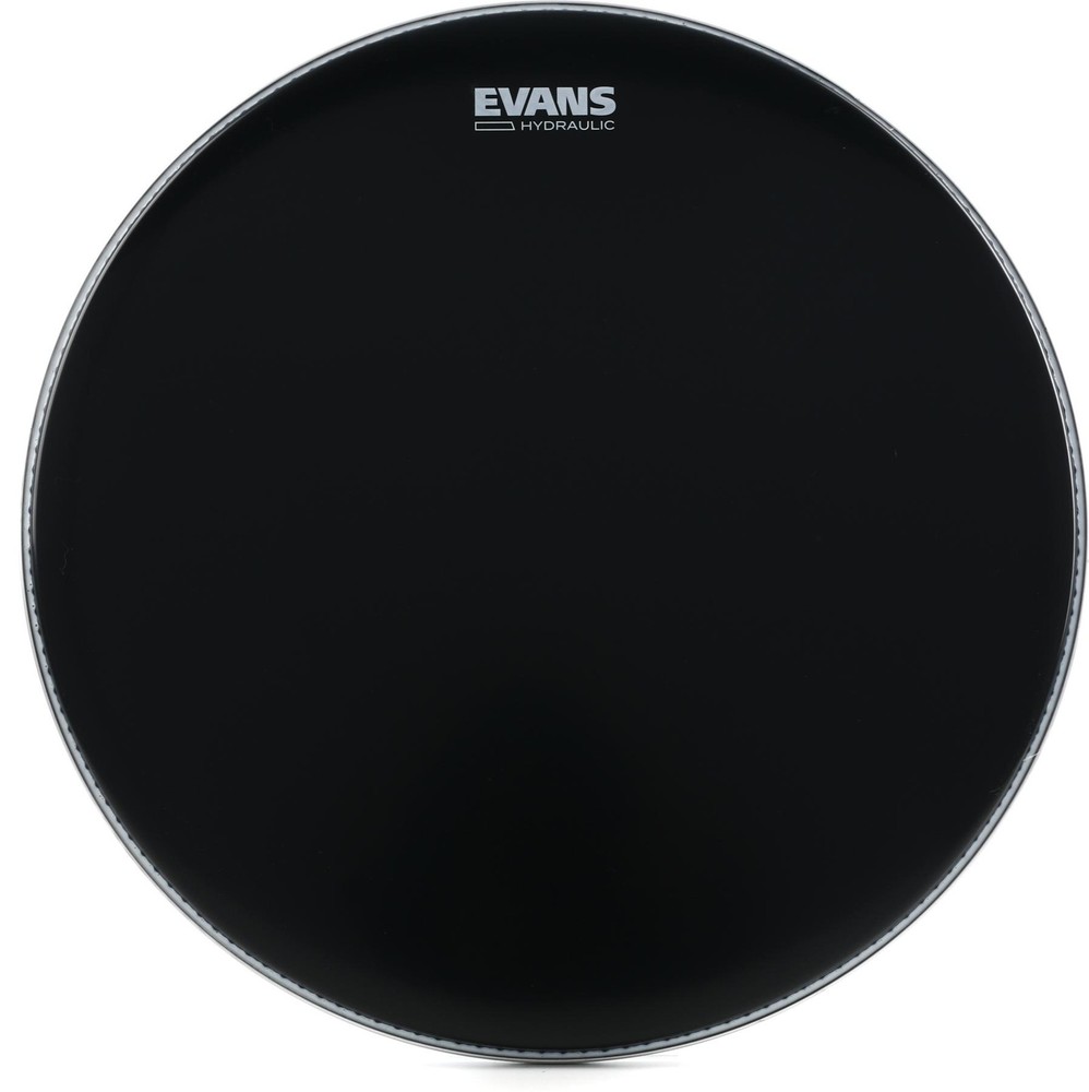Evans Hydraulic Black Drumhead - 18 inch (2-pack) Bundle