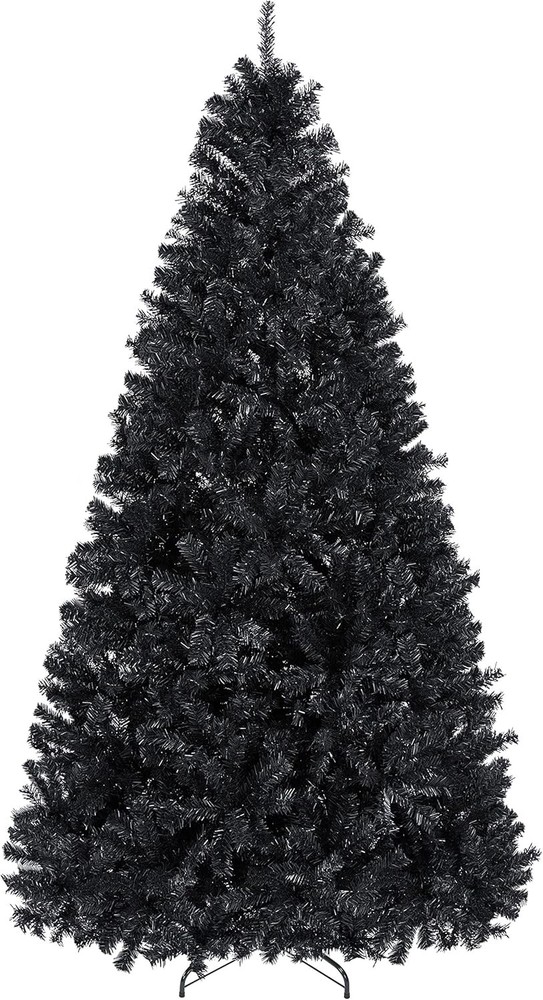9ft Artificial Christmas Tree, Realistic Premium Spruce Hinged Full