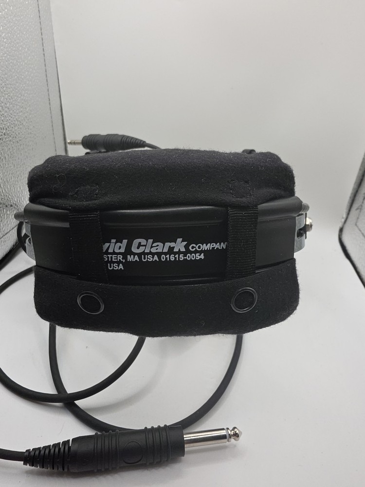 David Clark Model Unsure Aviation Headset with M7 Microphone. B3