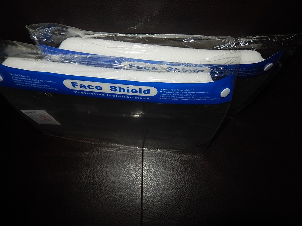 FACE SHIELD PROTECTIVE ISOLATION MASK 2 Pcs.