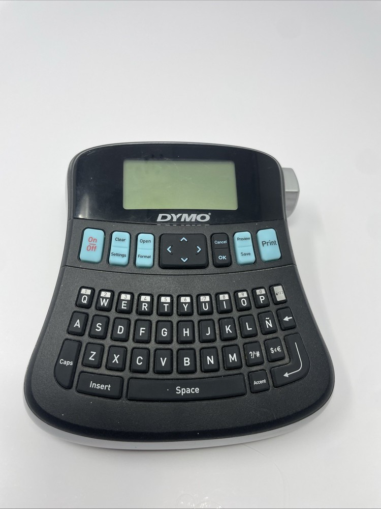 Dymo LabelManager 210D Label Maker Printer Black Tested Working