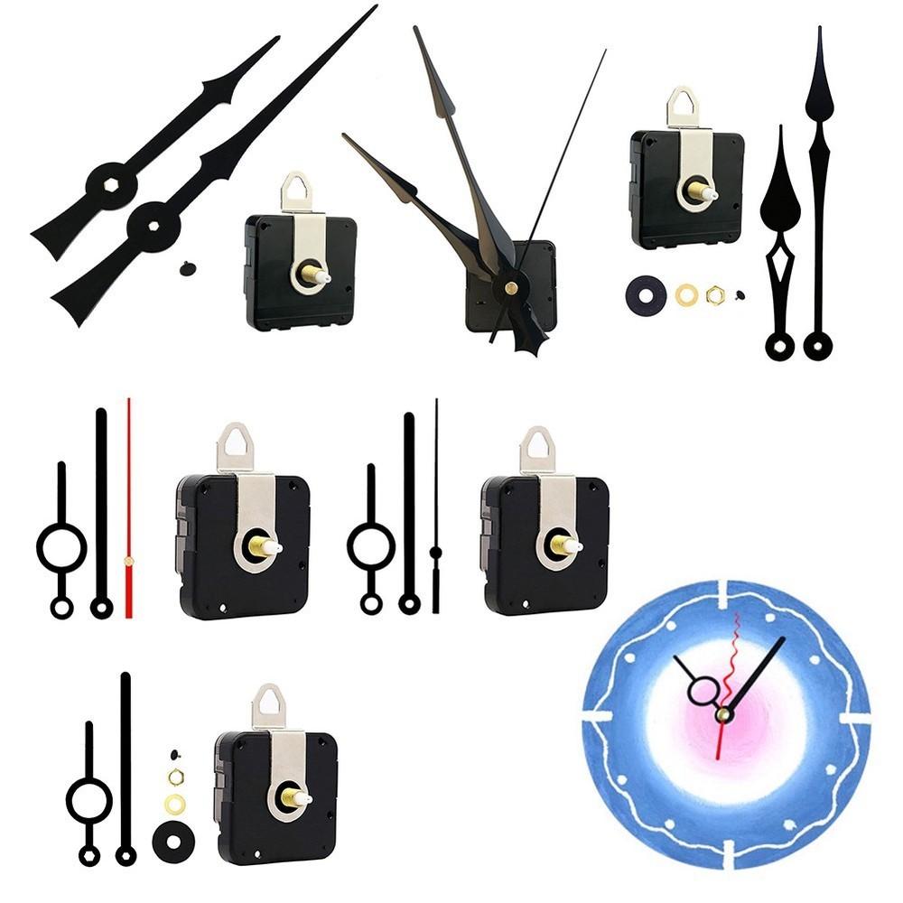 Acrylic Wall Clock Making Kit with Reliable Quartz Movement Components