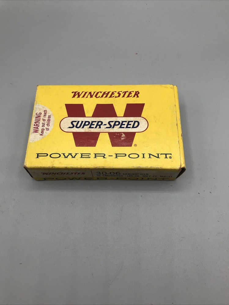 Super-Speed W Power-Point 30-06 Empty Box