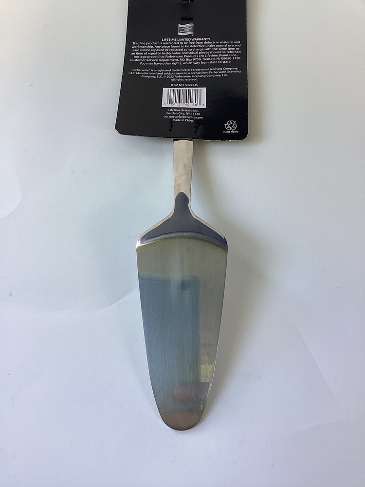 Farberware Platinum ~ Stainless Steel Pie Server