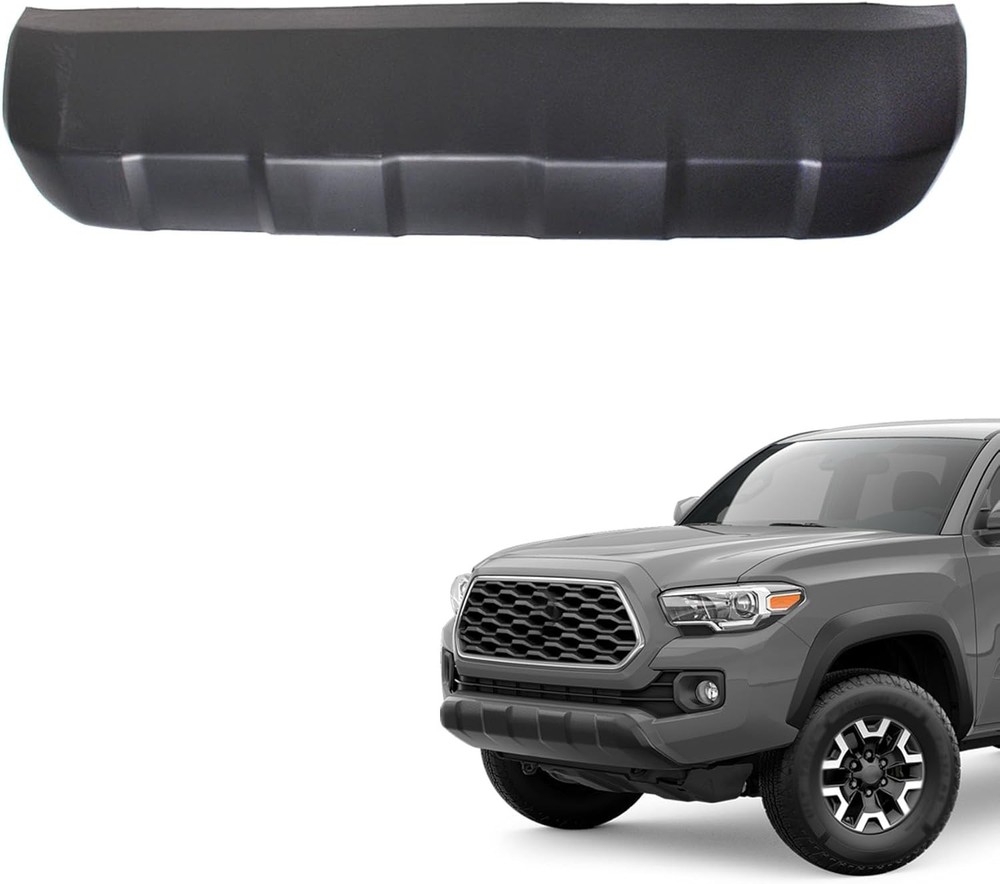 munirater Front Bumper Valance Lower Skid Plate Panel Black Replacement for 2016